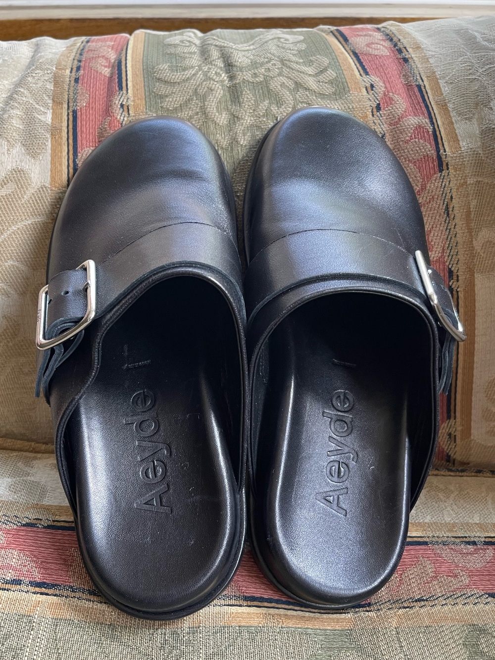 AEYDE Finja Calf Leather Black. Size 37 EU / 6 US Women N11-18 - Picture 6 of 8